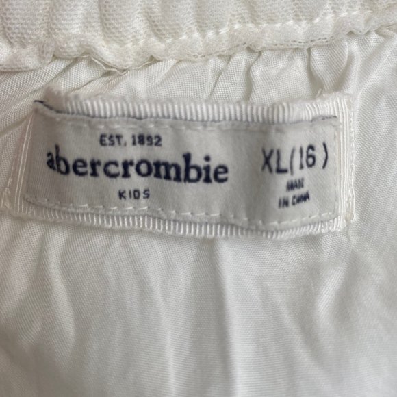 Abercrombie Kids Cream Floral Lace Skirt - Picture 3 of 3